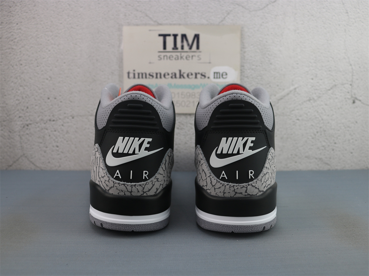 Air Jordan 3 Retro Black Cement 854262-001